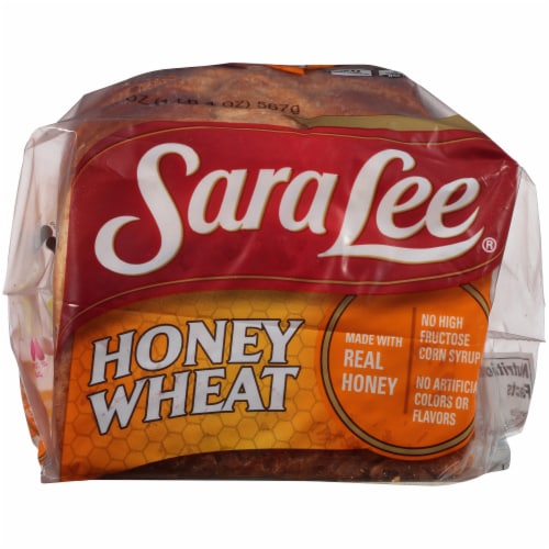 Sara Lee Honey Wheat Bread Perspective: bottom