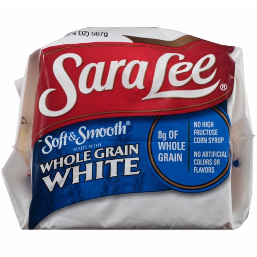 Sara Lee Soft & Smooth Whole Grain White Bread Perspective: bottom