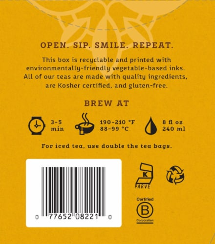 Stash Caffeine-Free Soothing Chamomile Herbal Tea Perspective: bottom