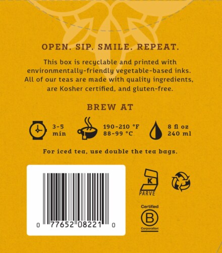 Stash Caffeine-Free Soothing Chamomile Herbal Tea Perspective: bottom