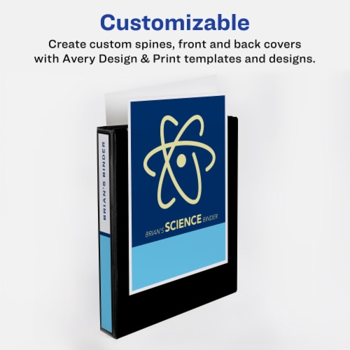 Avery™ Durable Clear Cover Binder Perspective: bottom
