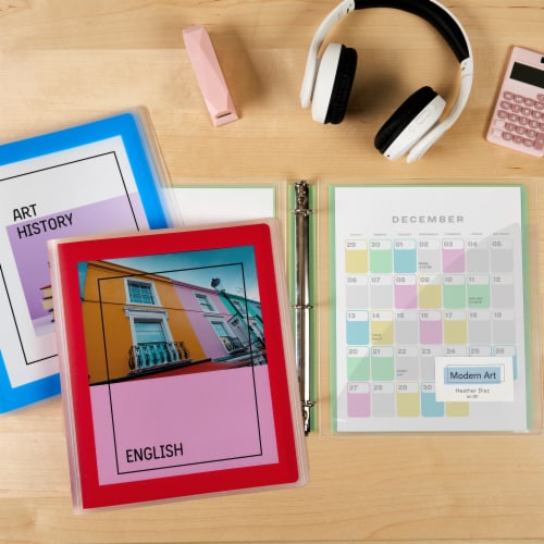 Avery® Flexi-View Fashion 1 Inch Binder - Colors May Vary Perspective: bottom