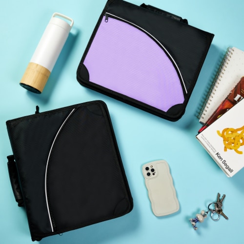 Avery Messenger Nylon Zipper Binder Perspective: bottom