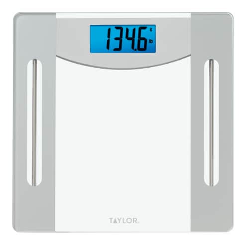 Taylor® Digital Bluetooth® Sync Glass Bath Scale Perspective: bottom