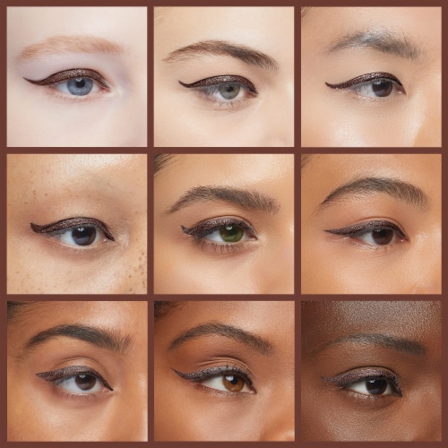 Wet n Wild® Megaliner® Liquid Eyeliner - Metallic Brown 112A Perspective: bottom