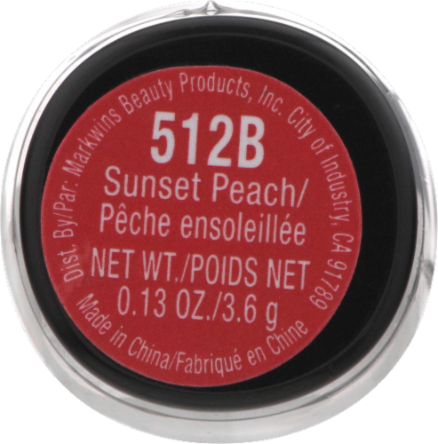 Wet n Wild Silk Finish Lipstick - Suset Peach 512B Perspective: bottom