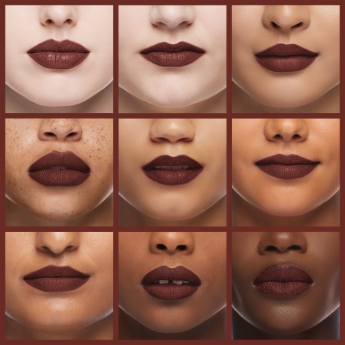 Wet n Wild® MegaLast® Liquid Catsuit Matte Lipstick Give Me Mocha Perspective: bottom