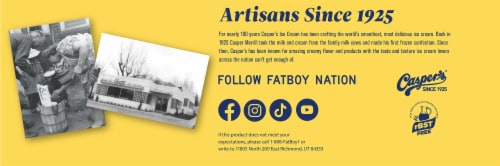 Fat Boy® Vanilla Ice Cream Sandwiches Perspective: bottom