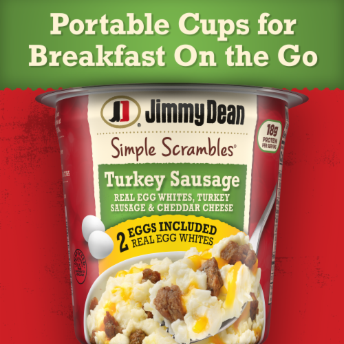 Jimmy Dean Simple Scrambles Turkey Sausage Perspective: bottom