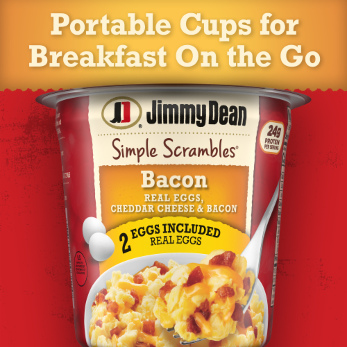 Jimmy Dean Simple Scrambles Bacon Perspective: bottom