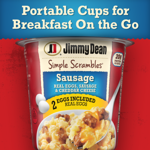 Jimmy Dean Simple Scrambles Sausage Perspective: bottom