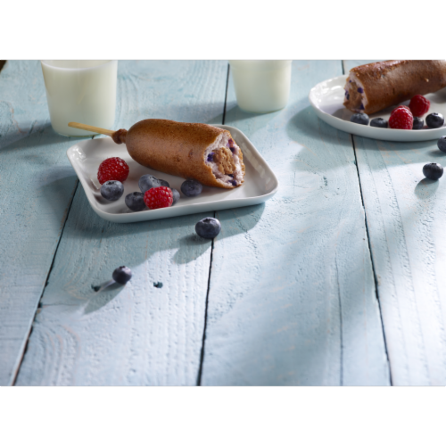 Jimmy Dean® Blueberry Pancakes and Sausage on a Stick Frozen Breakfast Perspective: bottom