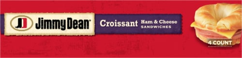 Jimmy Dean® Ham & Cheese Croissant Sandwiches Perspective: bottom