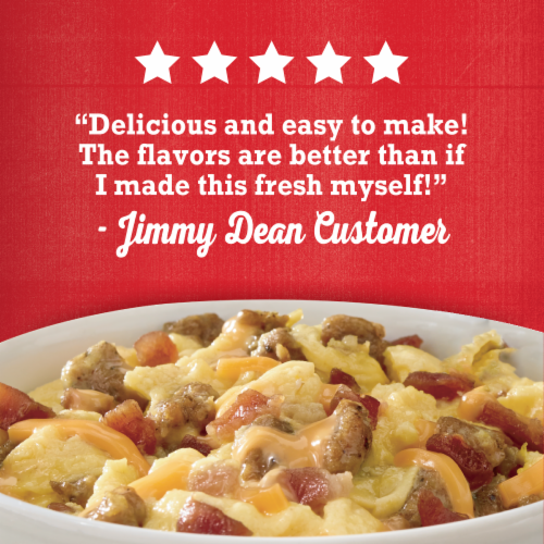 Jimmy Dean Simple Scrambles® Meat Lovers Perspective: bottom