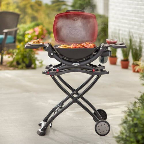 Weber® Q® 1200 Portable Gas Grill Red, 1 ct Ralphs