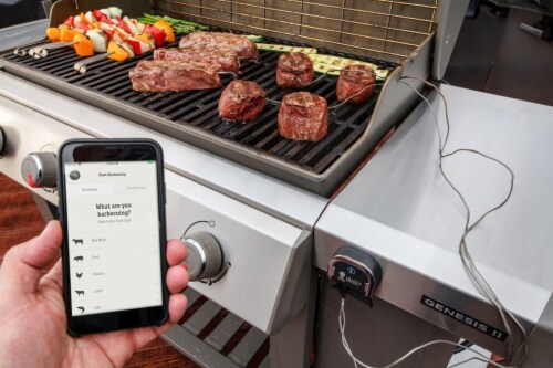 Weber Grills IGrill 2 Wireless Bluetooth Grill Thermometer With 2