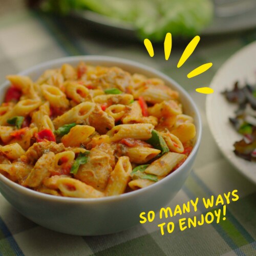 Panera Bread Ready-to-Heat Tuscan Style Chicken Pasta Meal Perspective: bottom