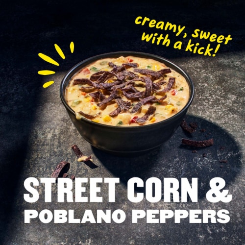 Panera Bread Ready-to-Heat Gluten Free Mexican Style Street Corn Chowder Soup Cup Perspective: bottom