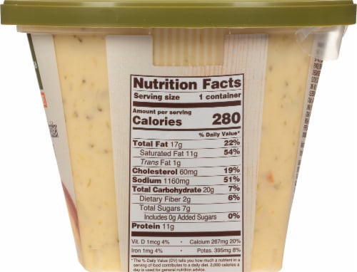 Panera Bread® at Home Broccoli Cheddar Soup Perspective: bottom