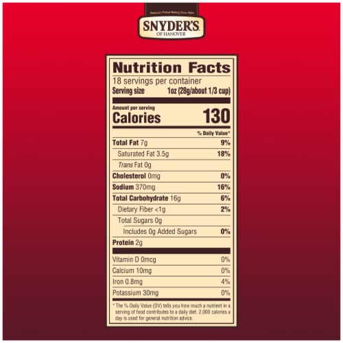 Snyder's® of Hanover Party Size Hot Buffalo Wing Pretzel Pieces Perspective: bottom