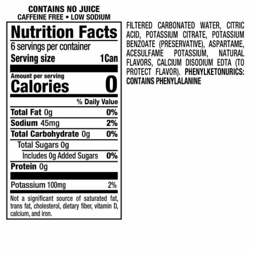 7UP Zero Sugar Lemon Lime Caffeine-Free Soda Cans Perspective: bottom
