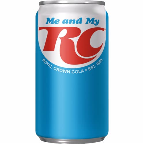 RC® Cola Mini Cans Perspective: bottom