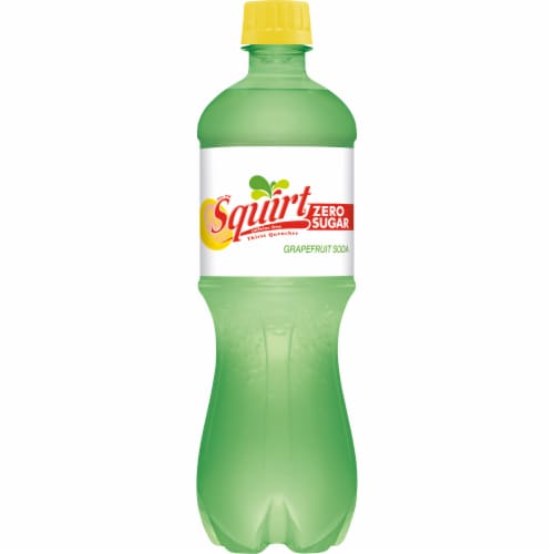 Squirt® Zero Sugar Grapefruit Soda Bottles Perspective: bottom