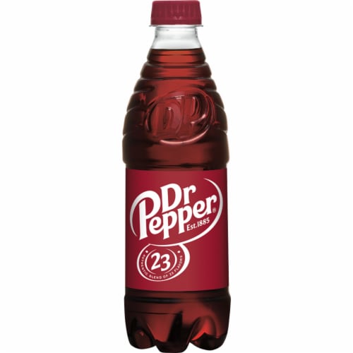 Dr Pepper® Soda Bottles Perspective: bottom
