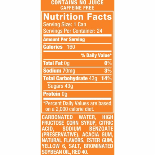 Crush® Orange Soda Perspective: bottom