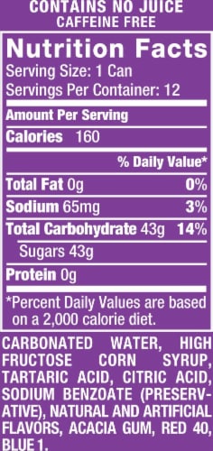 Crush Grape Soda Perspective: bottom