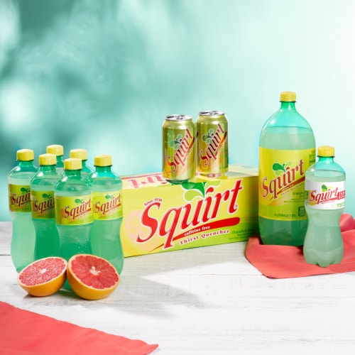 Squirt® Citrus Soda Bottles Perspective: bottom