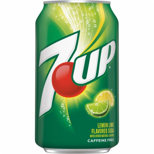 7UP® Lemon Lime Flavored Soda Cans Perspective: bottom
