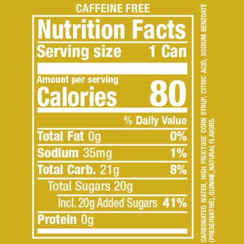 Schweppes® Mini Tonic Water Perspective: bottom