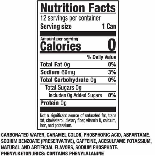 Dr Pepper Zero Sugar Soda Cans Perspective: bottom