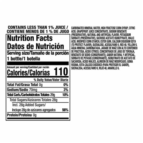 Peñafiel® Ada Grapefruit Sparkling Mineral Water Perspective: bottom
