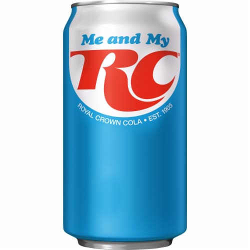 RC® Cola Soda Cans Perspective: bottom