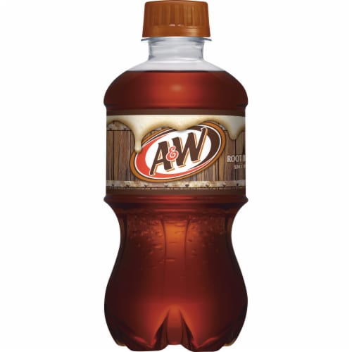 A&W® Root Beer Soda Bottles Perspective: bottom
