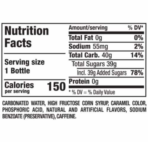 Dr Pepper® Soda Bottles Perspective: bottom