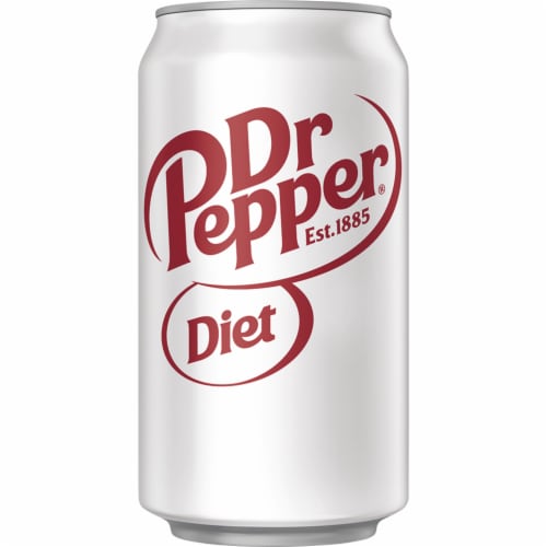 Dr Pepper® Diet Soda Cans Perspective: bottom