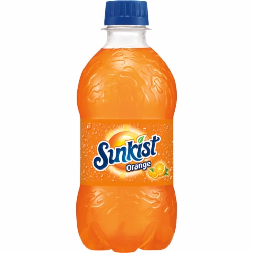 Sunkist® Orange Soda Bottles Perspective: bottom