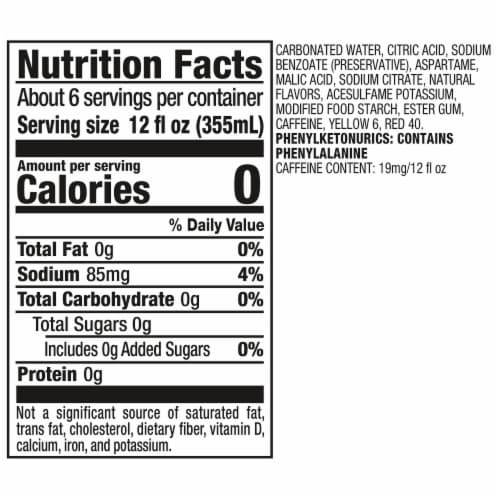 Sunkist® Orange Zero Sugar Soda Bottle Perspective: bottom