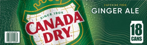 Canada Dry® Ginger Ale Soda Cans Perspective: bottom