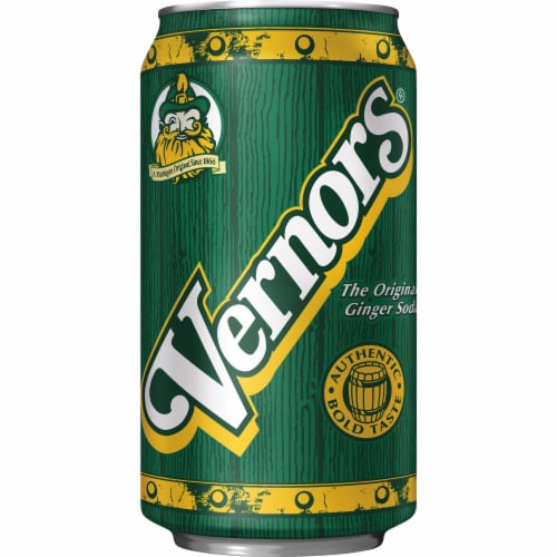Vernors® Ginger Soda Cans Perspective: bottom