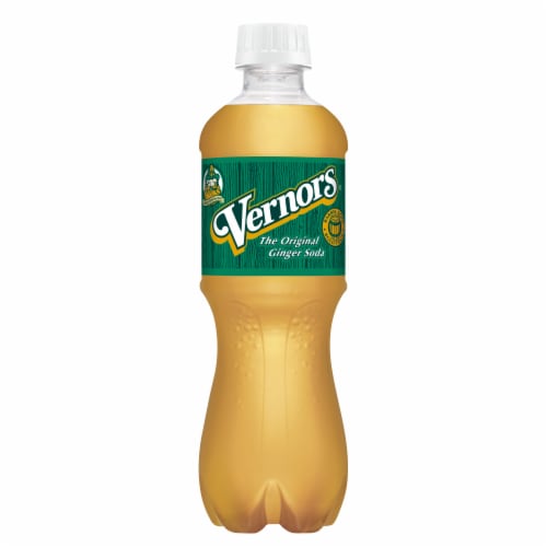 Vernors Ginger Ale Soda Bottles Perspective: bottom