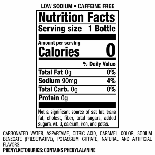 Vernors Diet Ginger Soda Bottle Perspective: bottom