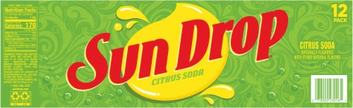 Sun Drop® Citrus Soda Cans Perspective: bottom