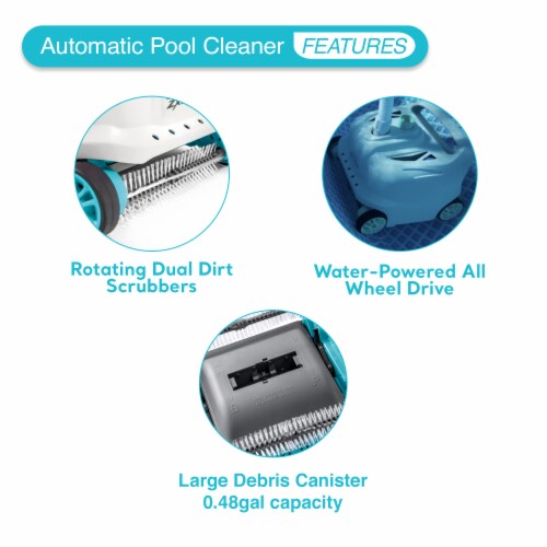 Above ground pool shop vacuum