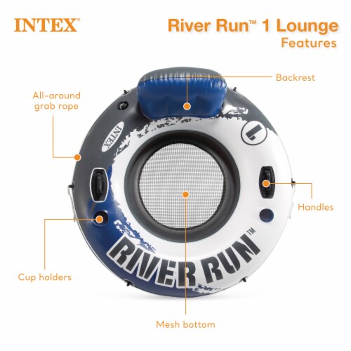 RIVER RUN TUBE Perspective: bottom