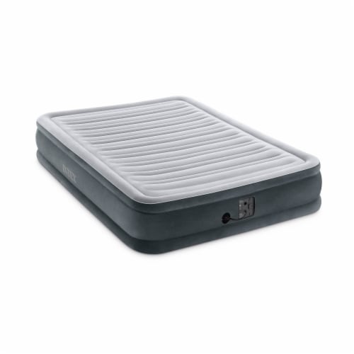 Intex Dura Beam Plus Series Mid Rise Airbed with Built In Electric