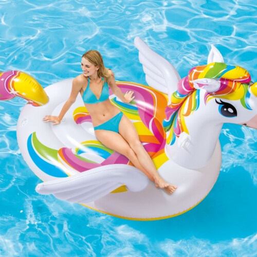 Unicorn swimming pool float hotsell